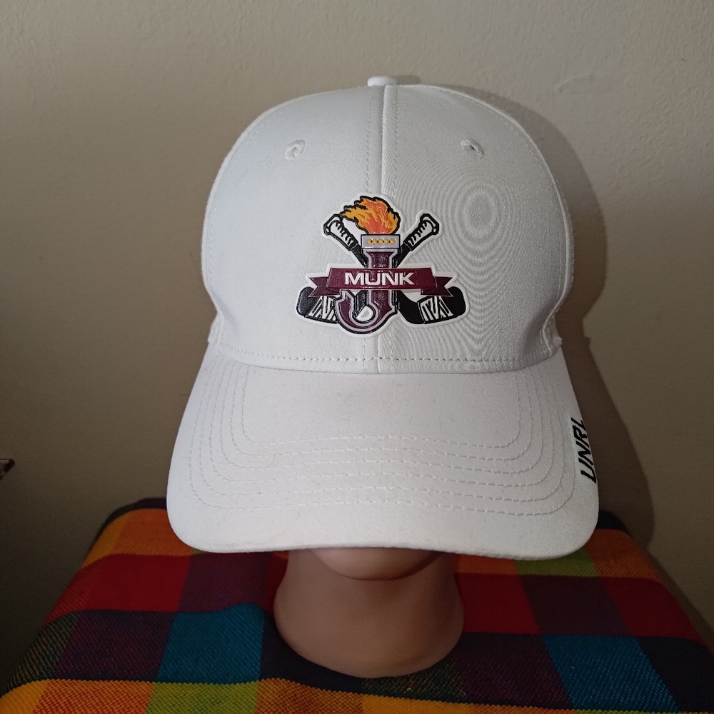 UNRL MUNK 3D Embossed Logo Snapback Cap Hat OSFA